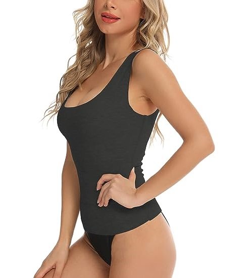 Women's Basic Vest, Thermal Vest Sleeveless Camisole Underwear